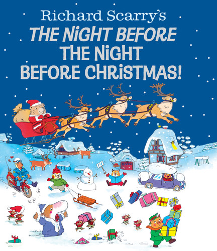 Richard Scarry's The Night Before the Night Before Christmas! book cover by Richard Scarry