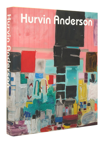 Hurvin Anderson book cover by Catherine Lampert, Roger Robinson, Courtney J. Martin