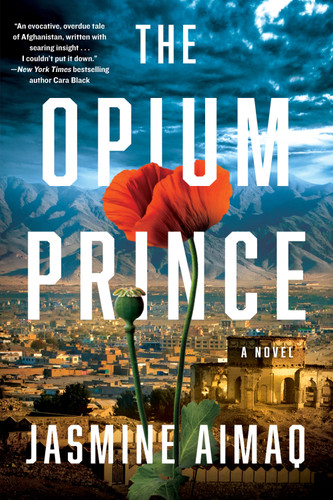 The Opium Prince book cover by Jasmine Aimaq