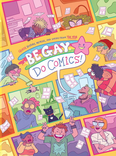 Be Gay, Do Comics book cover by 