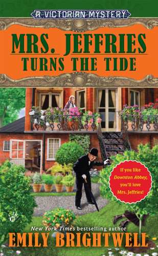 Mrs. Jeffries Turns the Tide (A Victorian Mystery) book cover by Emily Brightwell
