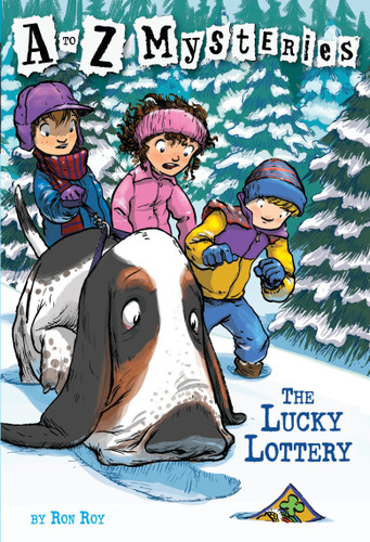 A to Z Mysteries: The Lucky Lottery (A to Z Mysteries) book cover by Ron Roy