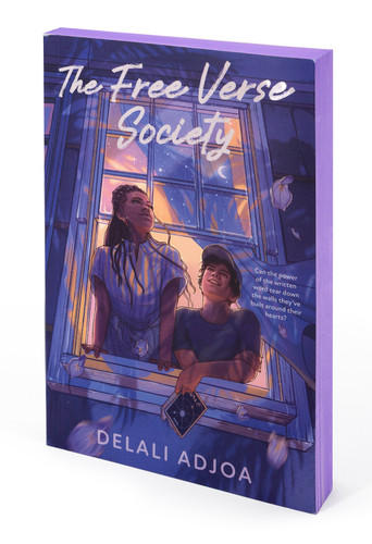The Free Verse Society book cover by Delali Adjoa