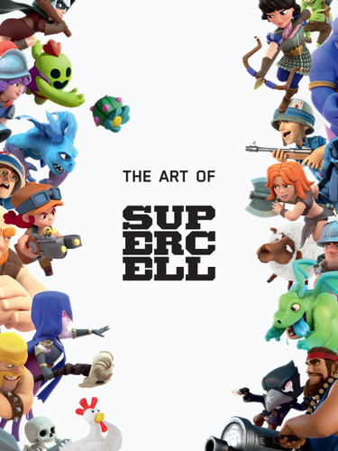 The Art of Supercell: 10th Anniversary Edition book cover by Supercell