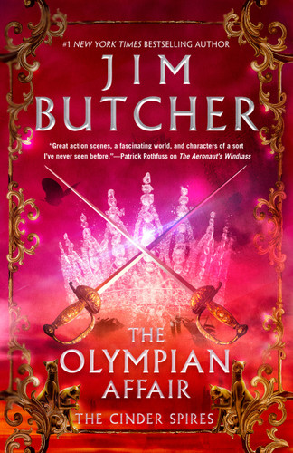 The Olympian Affair (The Cinder Spires) book cover by Jim Butcher