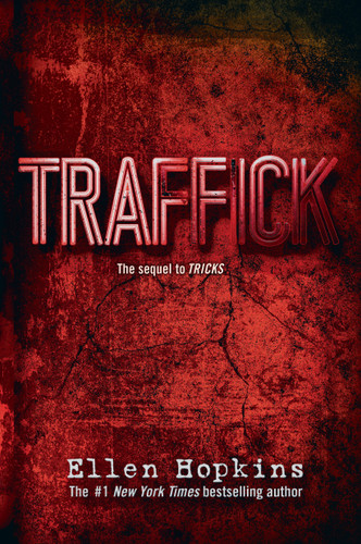 Traffick book cover by Ellen Hopkins