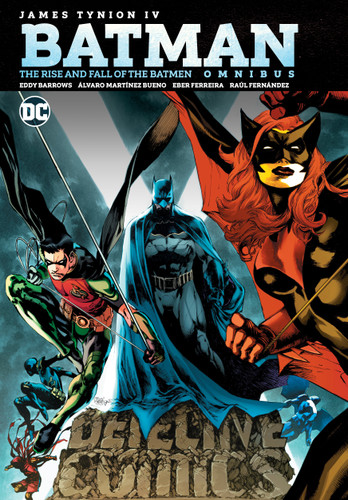 Batman: The Rise and Fall of the Batmen Omnibus book cover by James Tynion IV