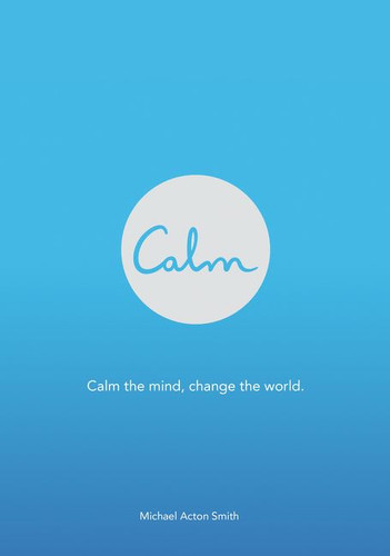 Calm book cover by Michael Acton Smith