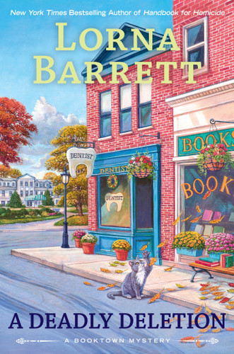 A Deadly Deletion (A Booktown Mystery) book cover by Lorna Barrett