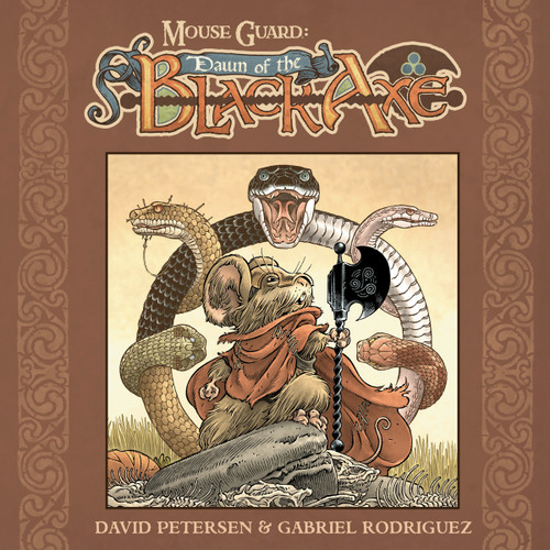 Mouse Guard: Dawn of the Black Axe (Mouse Guard) book cover by David Petersen