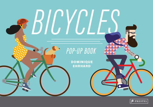 Bicycles: Pop-up-book book cover by Dominique Erhard