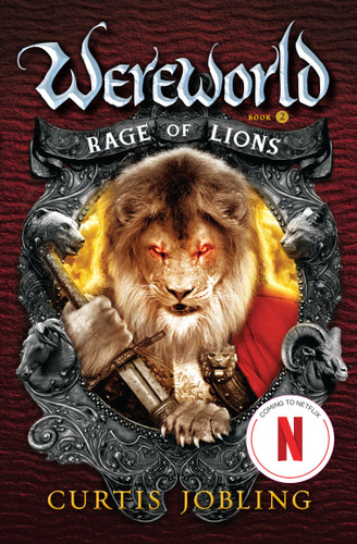 Rage of Lions (Wereworld) book cover by Curtis Jobling