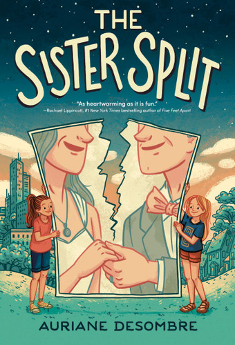 The Sister Split book cover by Auriane Desombre