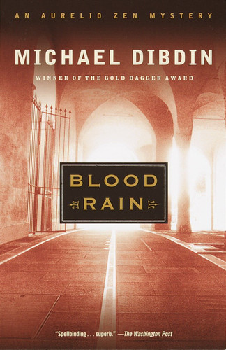 Blood Rain: An Aurelio Zen Mystery (Aurelio Zen Mystery Series) book cover by Michael Dibdin