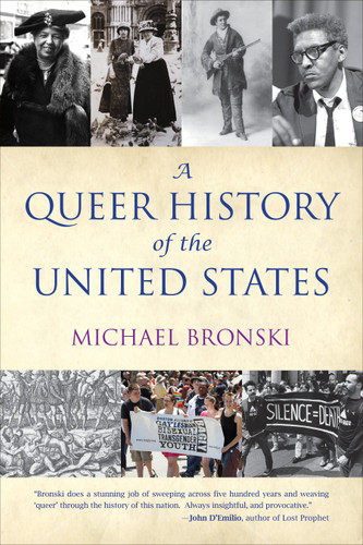 A Queer History of the United States (ReVisioning History) book cover by Michael Bronski