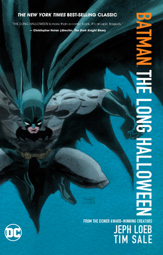 Batman: The Long Halloween book cover by Jeph Loeb