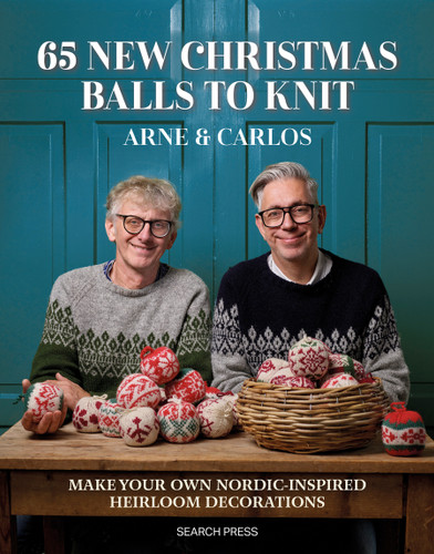 65 New Christmas Balls to Knit: Make your own Nordic-inspired heirloom decorations book cover by Arne & Carlos