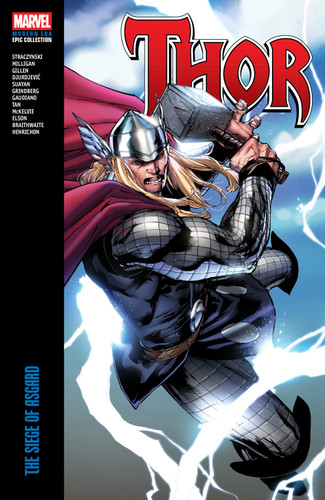 Thor Modern Era Epic Collection: The Siege Of Asgard book cover by J. Michael Straczynski, Marvel Various
