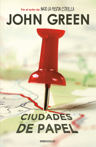 Ciudades de papel / Paper Towns book cover by John Green