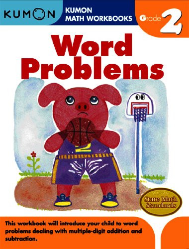 Word Problems, Grade 2 ( Kumon Math Workbooks ) Cover