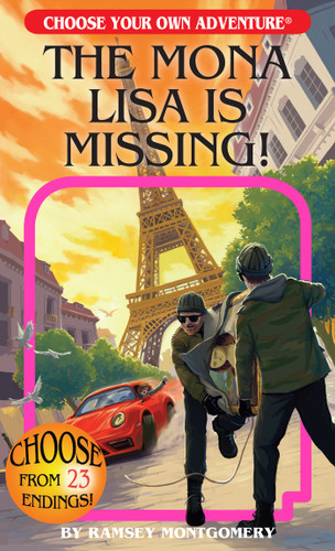 The Mona Lisa is Missing (Choose Your Own Adventure) book cover by Ramsey Montgomery