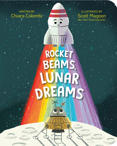 Rocket Beams, Lunar Dreams (The Rocket Ship Series) book cover by Chiara Colombi