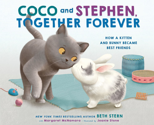 Coco and Stephen, Together Forever: How a Kitten and Bunny Became Best Friends book cover by Beth Stern, Margaret McNamara