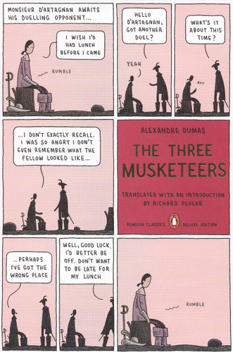 The Three Musketeers: (Penguin Classics Deluxe Edition) (Penguin Classics Deluxe Edition) book cover by Alexandre Dumas