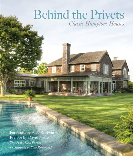 Behind the Privets: Classic Hamptons Houses book cover by Stanley Rumbough, Richard Barons