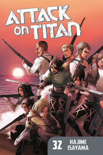 Attack on Titan 32 (Attack on Titan) book cover by Hajime Isayama