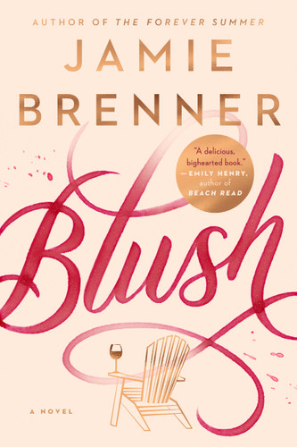Blush book cover by Jamie Brenner