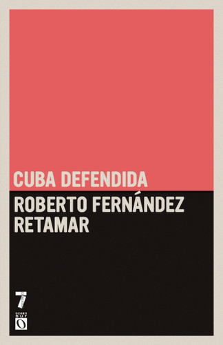 Cuba defendida book cover by Roberto Fernández Retamar