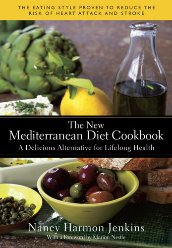 The New Mediterranean Diet Cookbook: A Delicious Alternative for Lifelong Health book cover by Nancy Harmon Jenkins