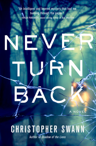 Never Turn Back: A Novel (A Faulkner Family Thriller) book cover by Christopher Swann
