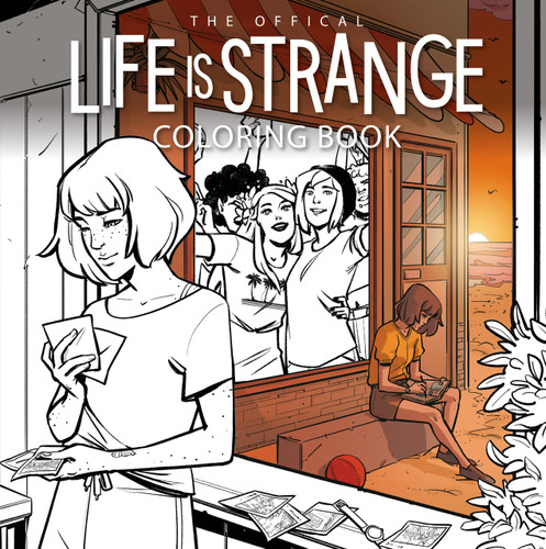 Life Is Strange: Coloring Book (LIFE IS STRANGE) book cover by Emma Vieceli