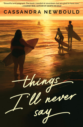 Things I'll Never Say book cover by Cassandra Newbould