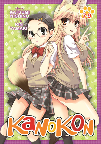Kanokon Omnibus 7-9 (Kanokon) book cover by Kastumi Nishino