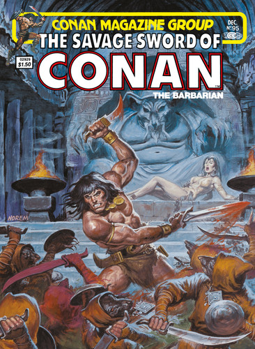 The Savage Sword Of Conan: The Original Comics Omnibus Vol.7 (SAVAGE SWORD OF CONAN OMNIBUS) book cover by Michael Fleisher