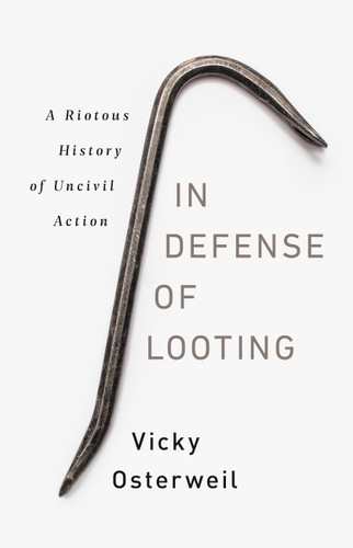 In Defense of Looting: A Riotous History of Uncivil Action book cover by Vicky Osterweil