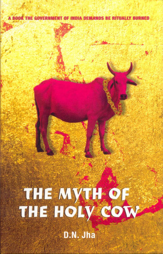The Myth of the Holy Cow book cover by D.N. Jha