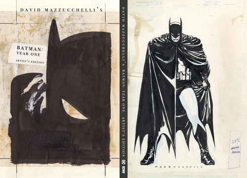David Mazzucchelli's Batman Year One Artist's Edition (Artist Edition) book cover by Frank Miller