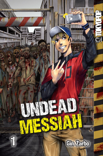 Undead Messiah, Volume 1 (English) book cover by Gin Zarbo