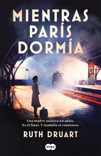 Mientras París dormía / While Paris Slept book cover by Ruth Druart