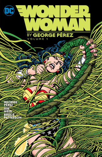 Wonder Woman by George Perez Vol. 1 (2024 Edition) (Wonder Woman) book cover by George Pérez, Greg Potter, Len Wein
