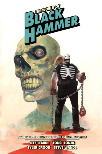 The World of Black Hammer Library Edition Volume 4 book cover by Jeff Lemire