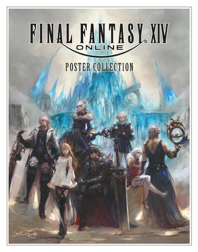 Final Fantasy XIV Poster Collection (Final Fantasy XIV) book cover by Square Enix