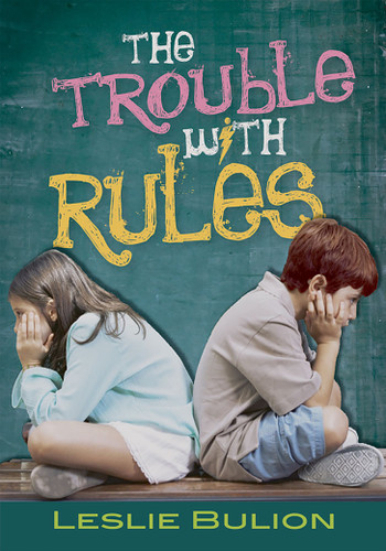 The Trouble with Rules book cover by Leslie Bulion