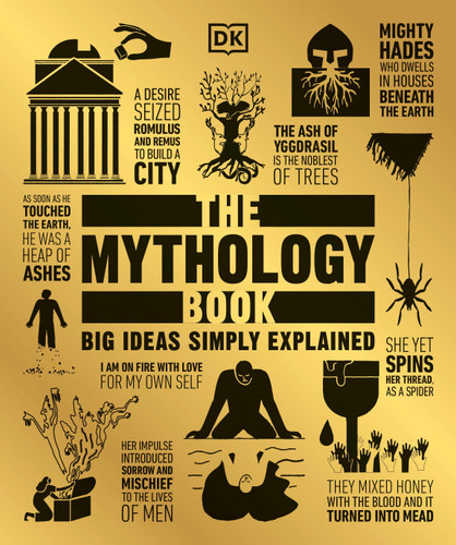 The Mythology Book (DK Big Ideas) book cover by DK