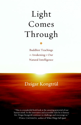 Light Comes Through: Buddhist Teachings on Awakening to Our Natural Intelligence book cover by Dzigar Kongtrul