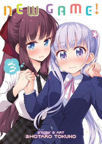 New Game! Vol. 3 (New Game!) book cover by Shotaro Tokuno
